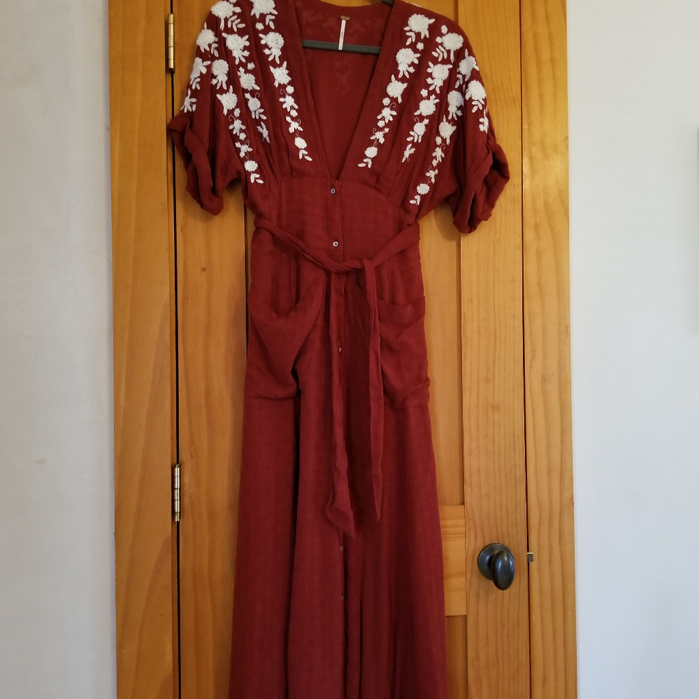 Free People - Love to Love You Midi Dress